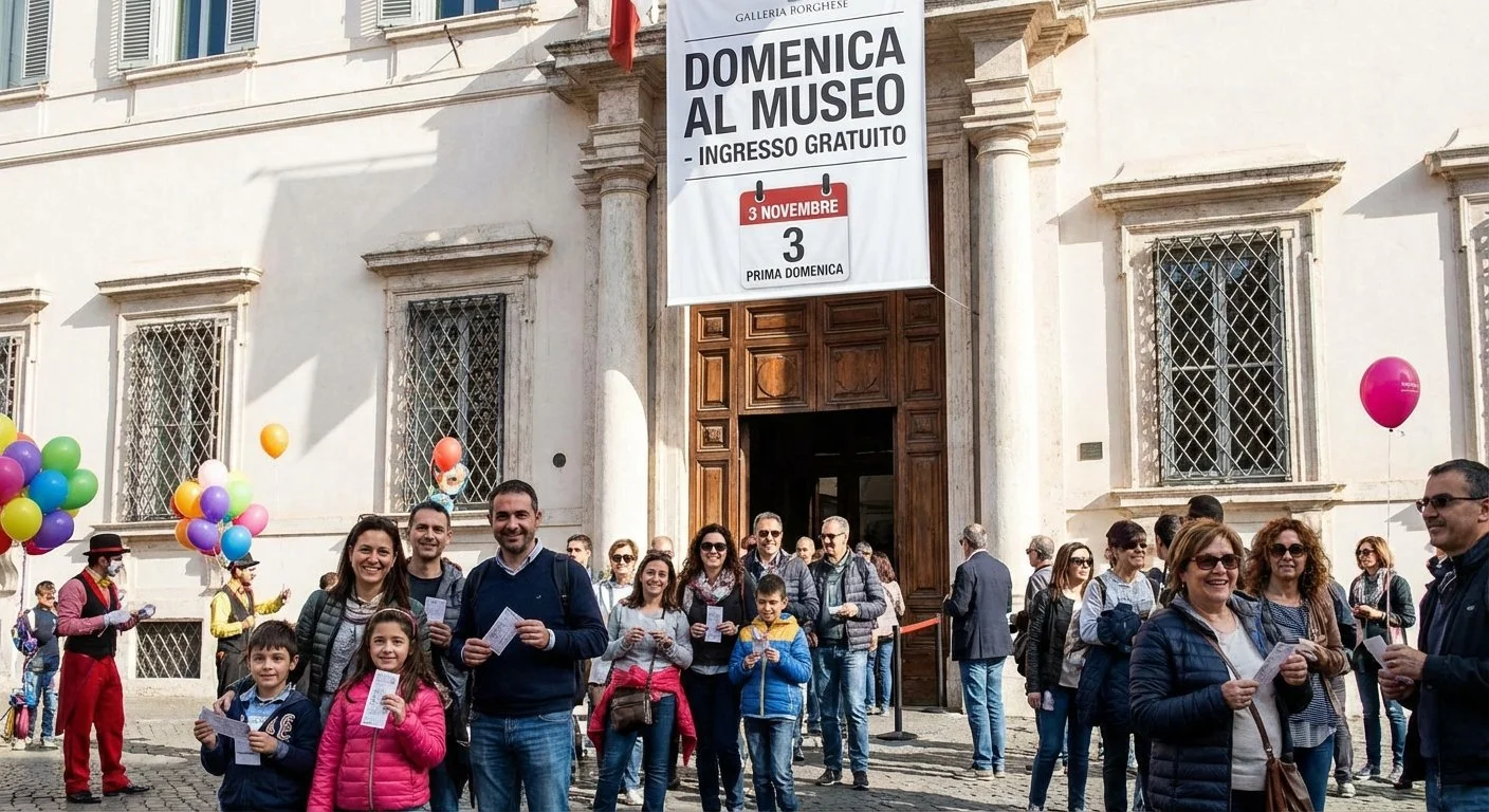 Prima domenica del mese Villa Borghese - Ingresso gratuito
